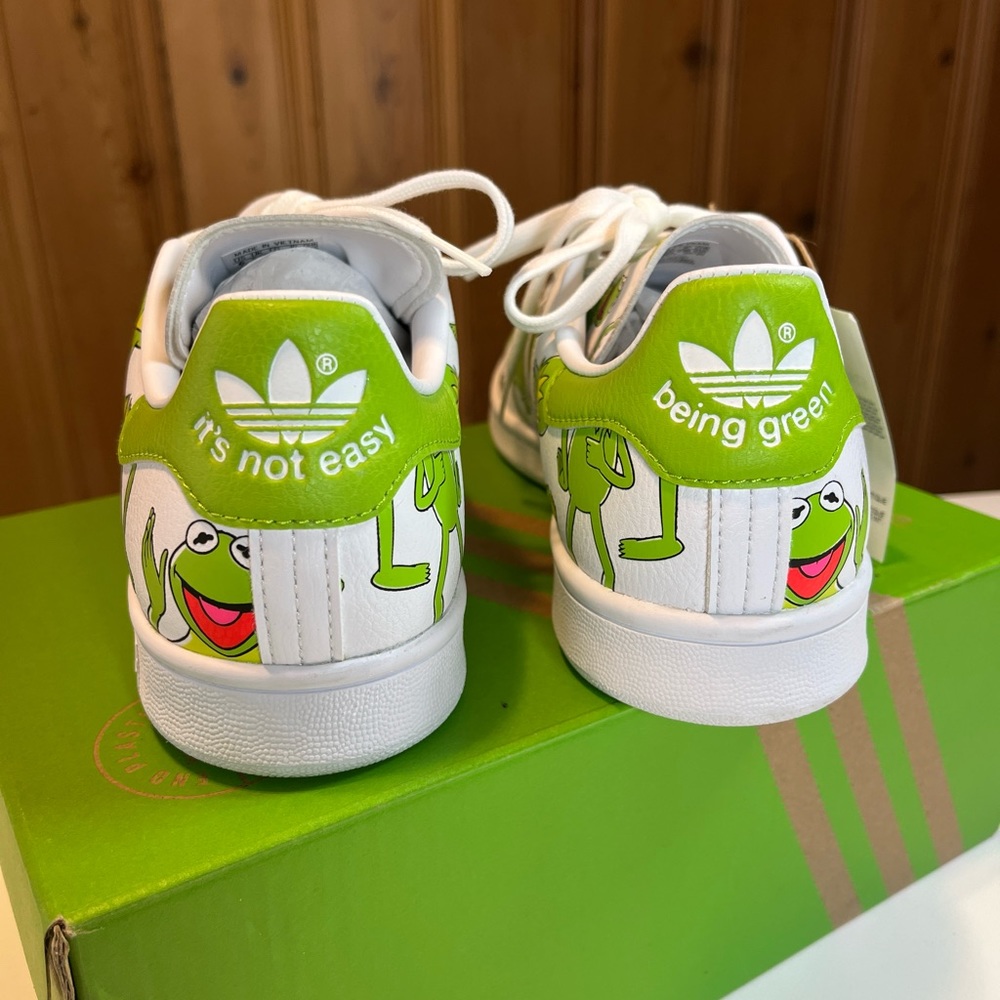Adidas Stan Smith Kermit the Frog shoes! - Picture 4 of 6